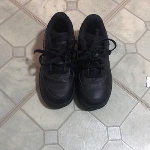 Black Air Force ones